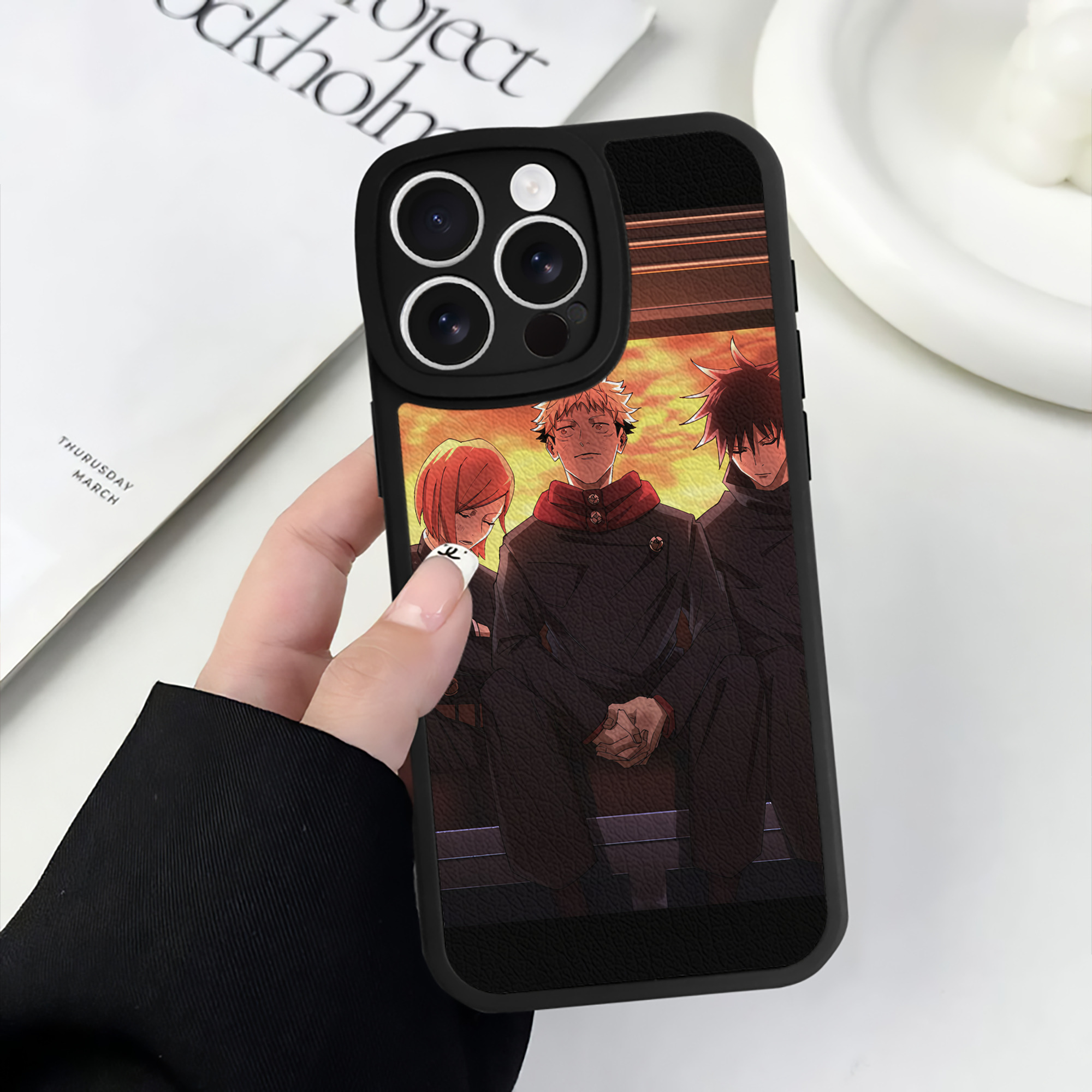 （画像用） SPY×FAMILY间谍家家酒 【iPhone 16シリーズ対応】シリコンスマホケース（レザー調） 材質：シリコン